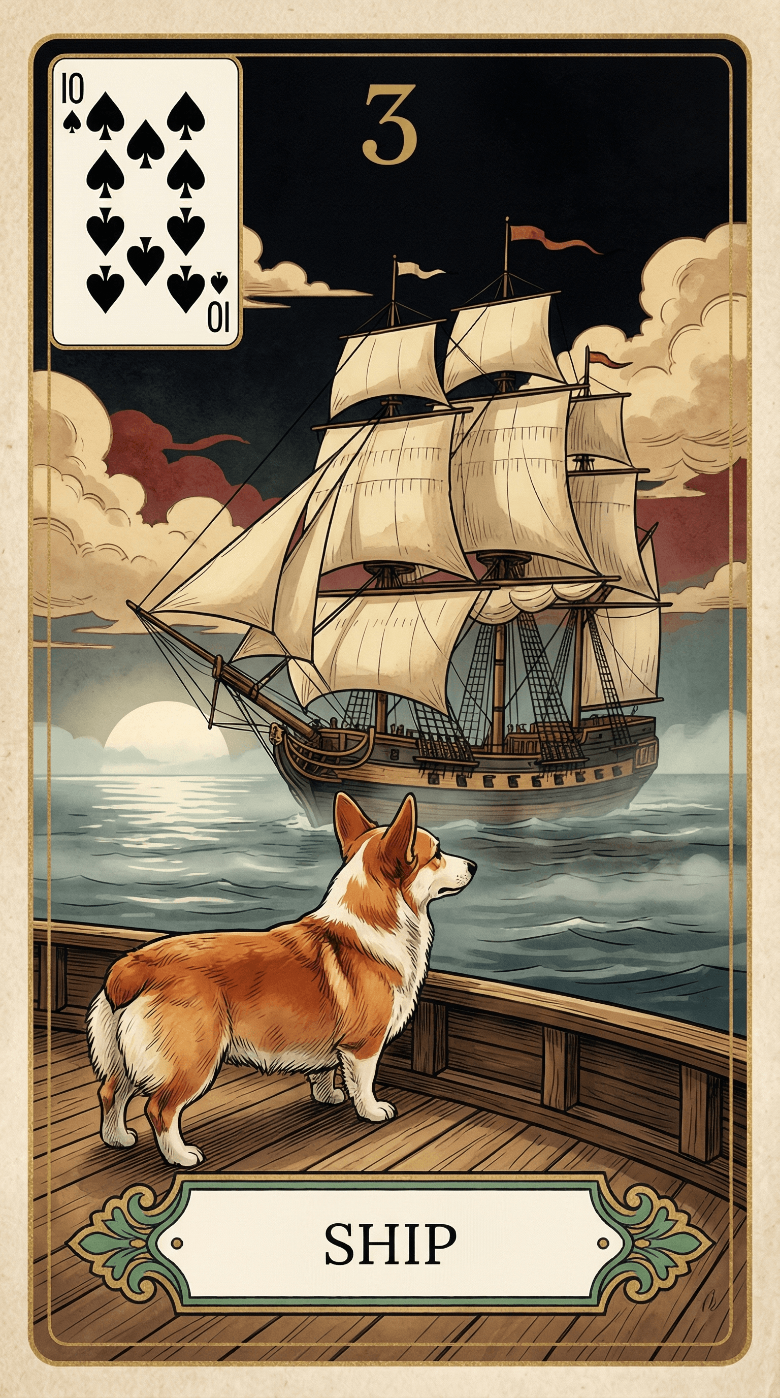 Lenormand example 3
