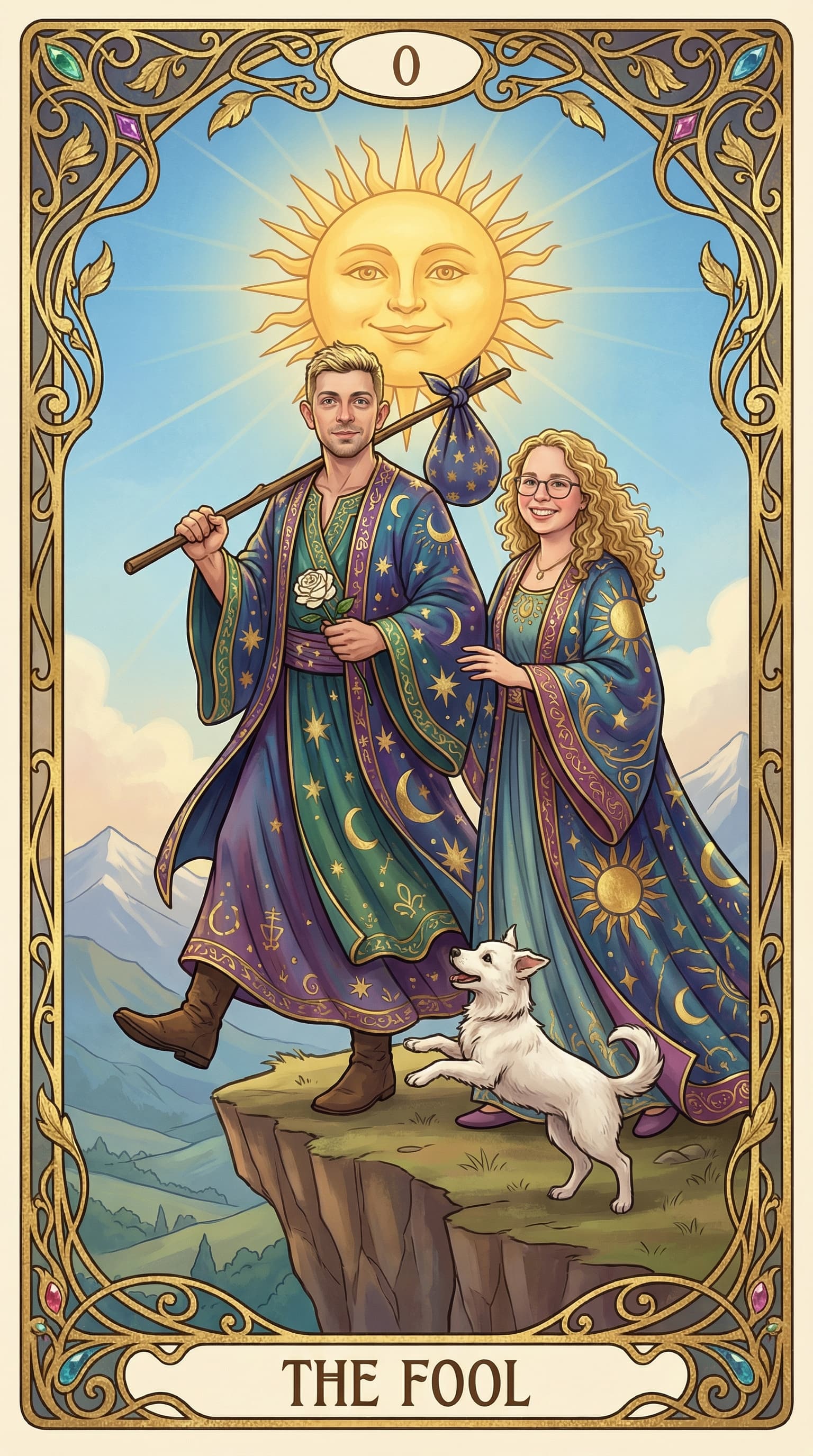 Älskandes tarot example 3