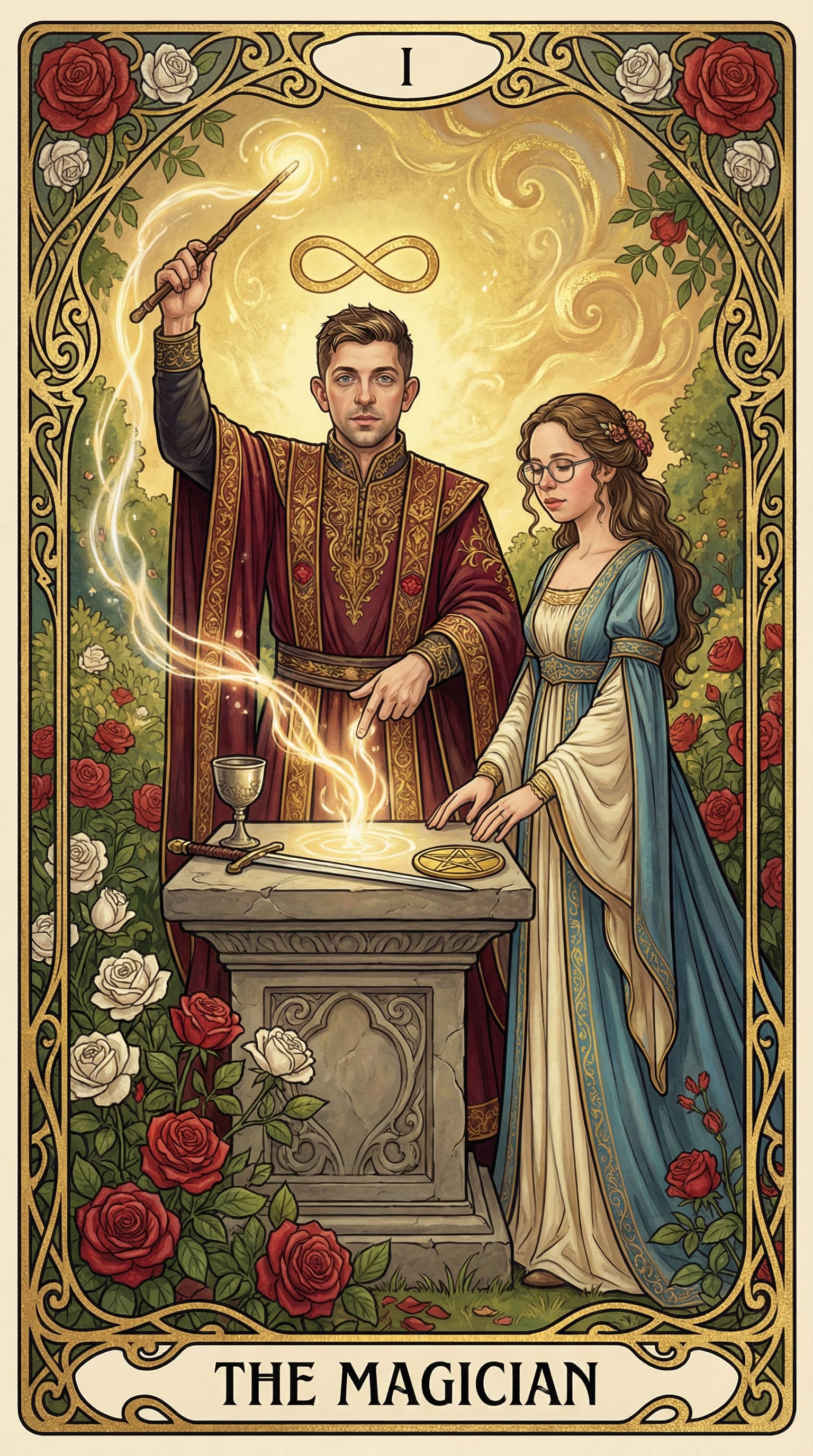 Lovers Tarot example 2