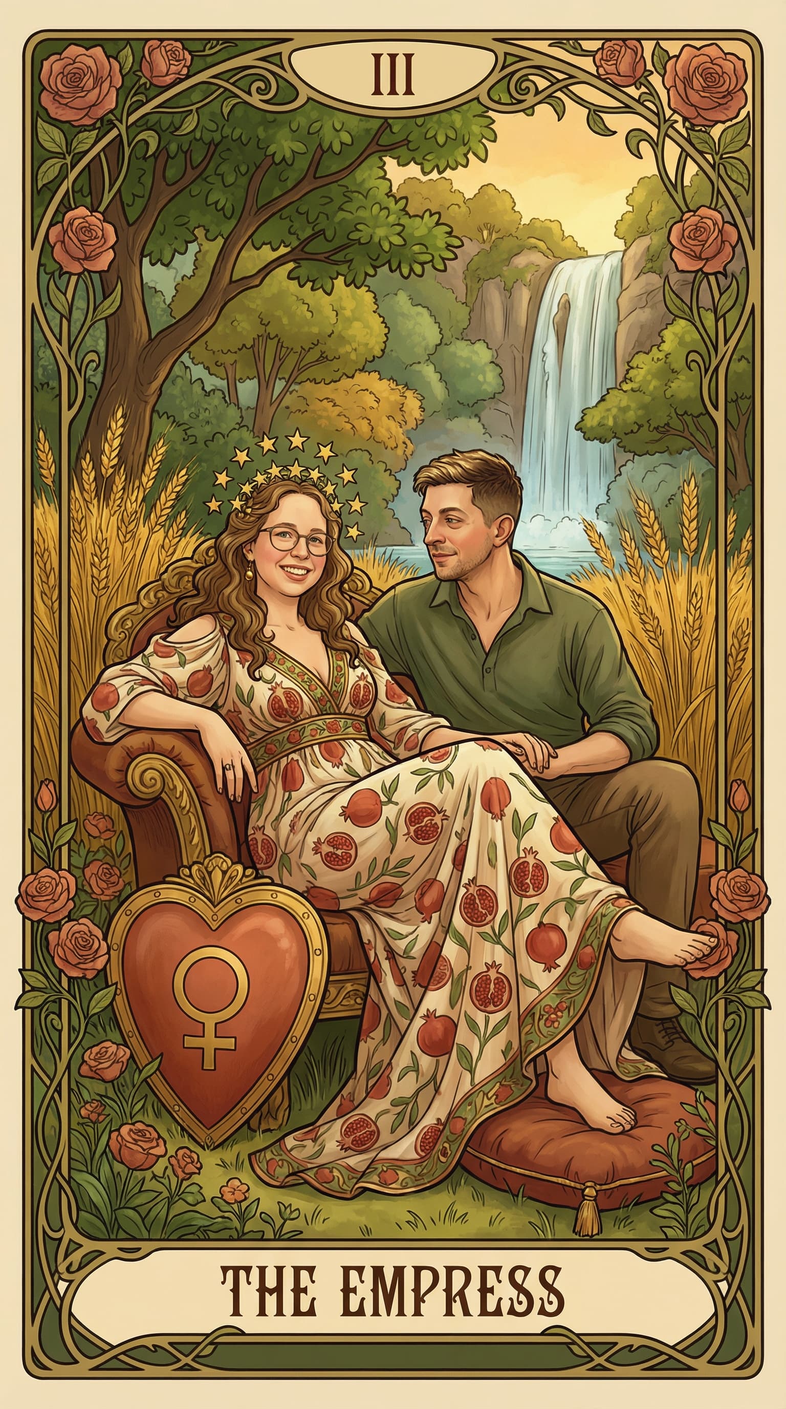 Lovers Tarot example 3