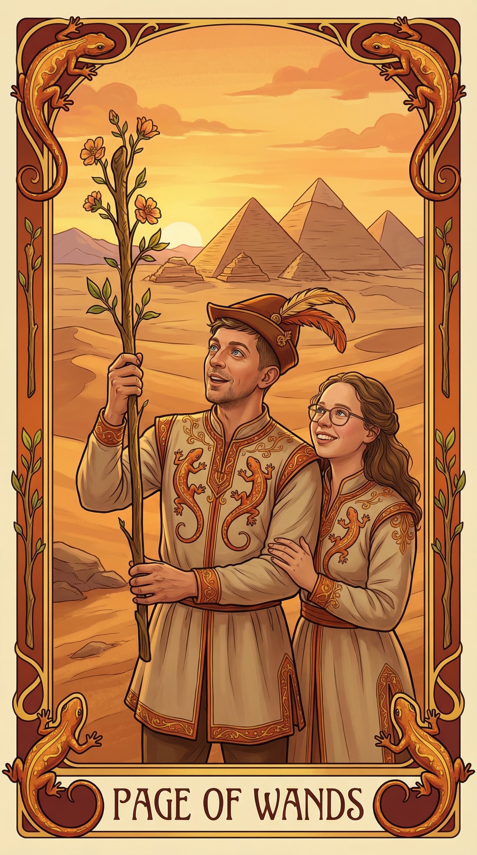 Lovers Tarot example 3