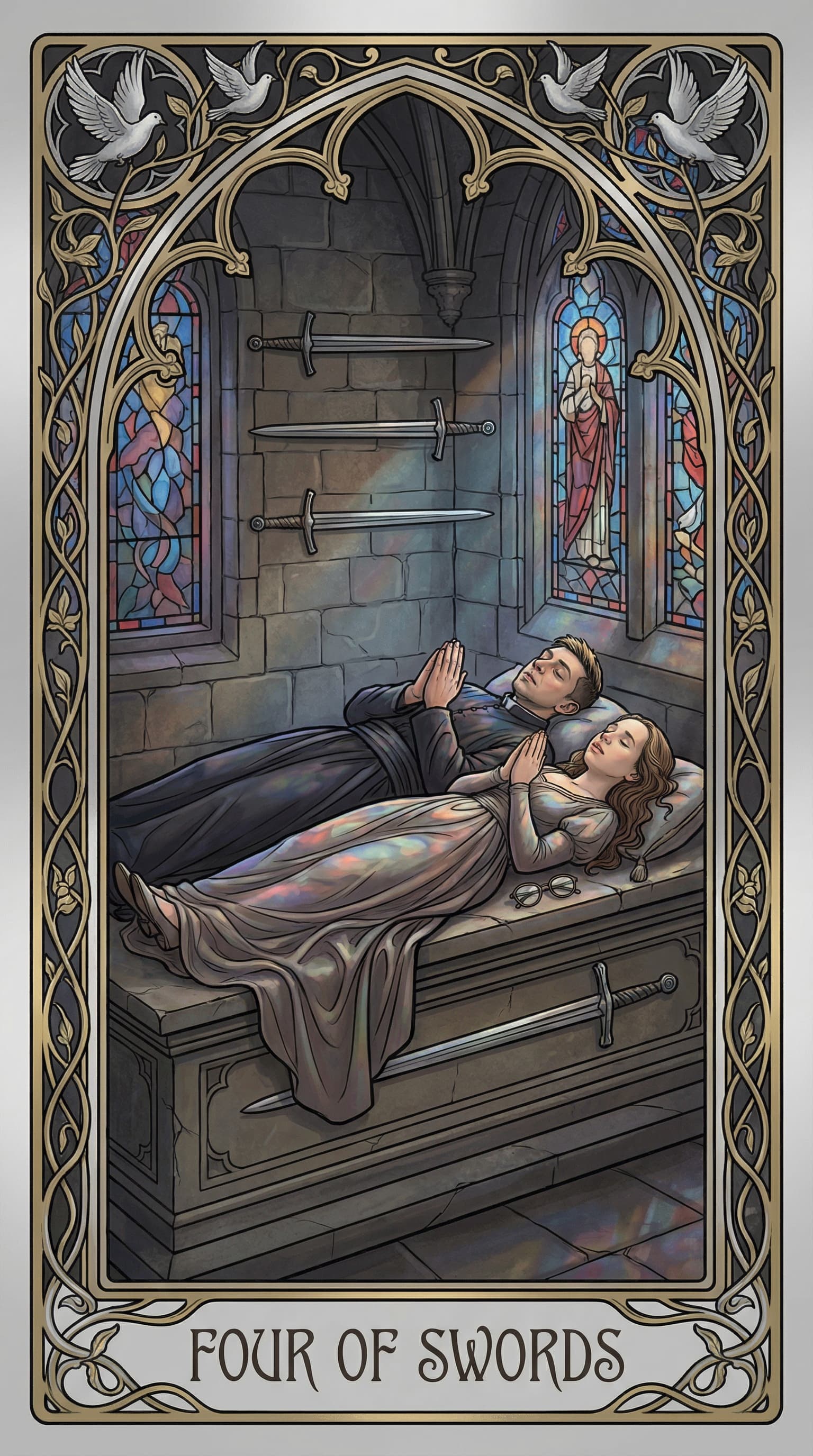 Lovers Tarot example 1