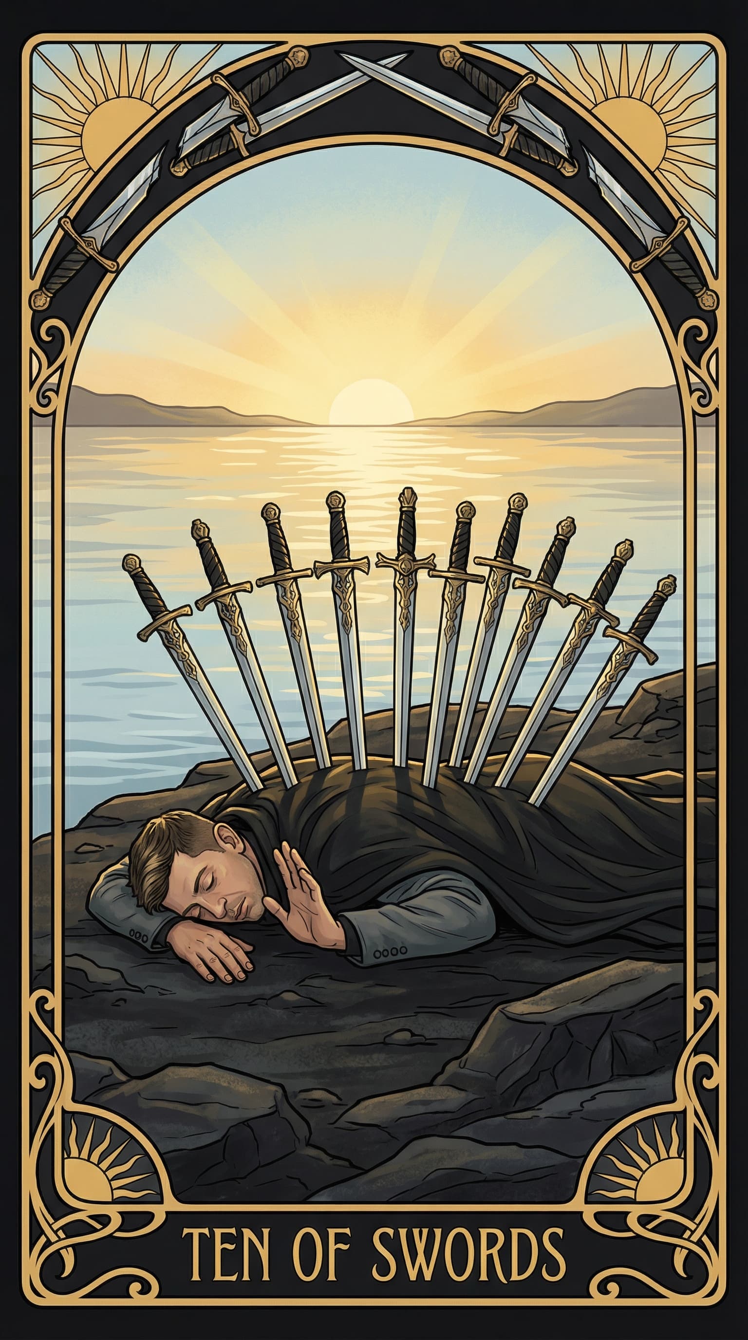Tarot kochanków example 3