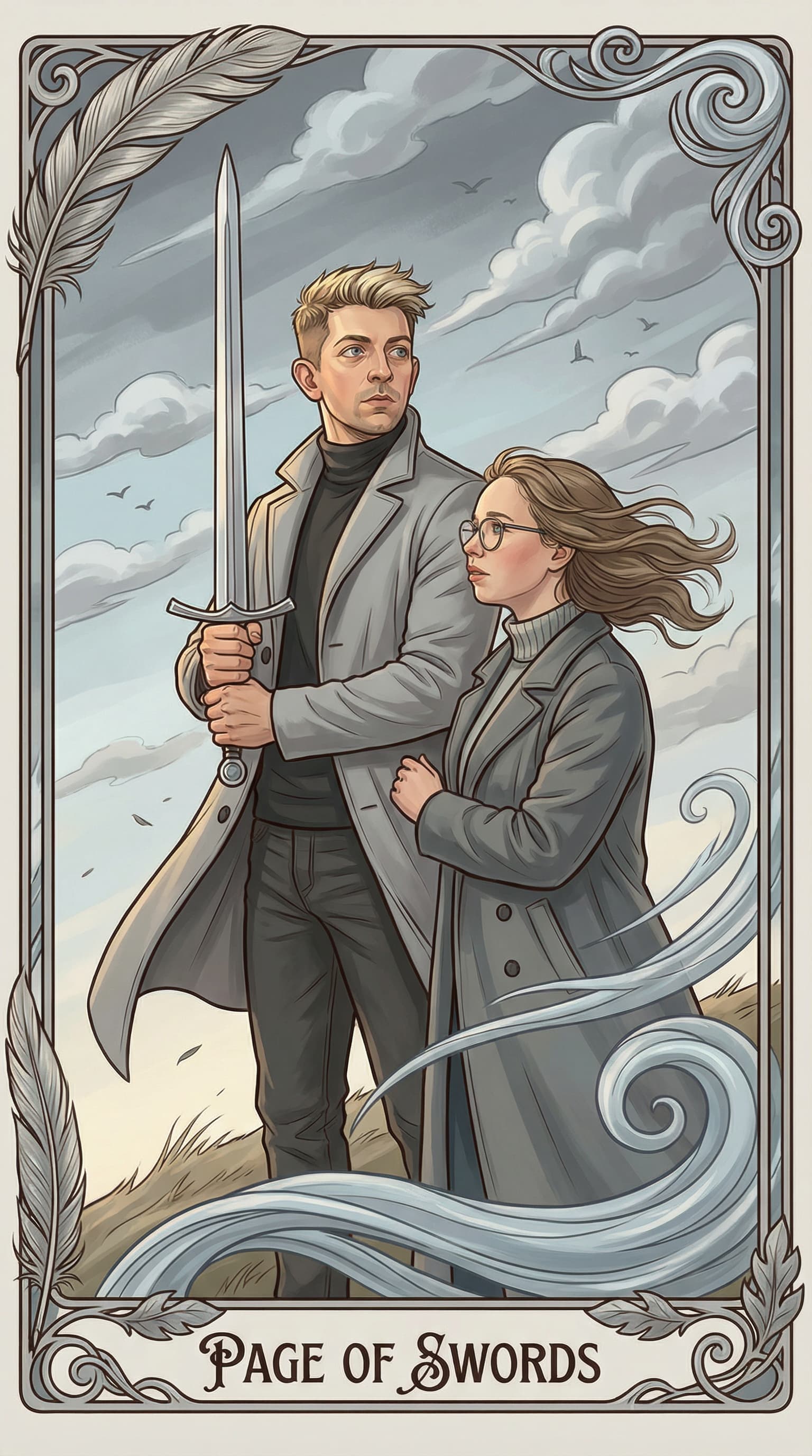 Älskandes tarot example 2