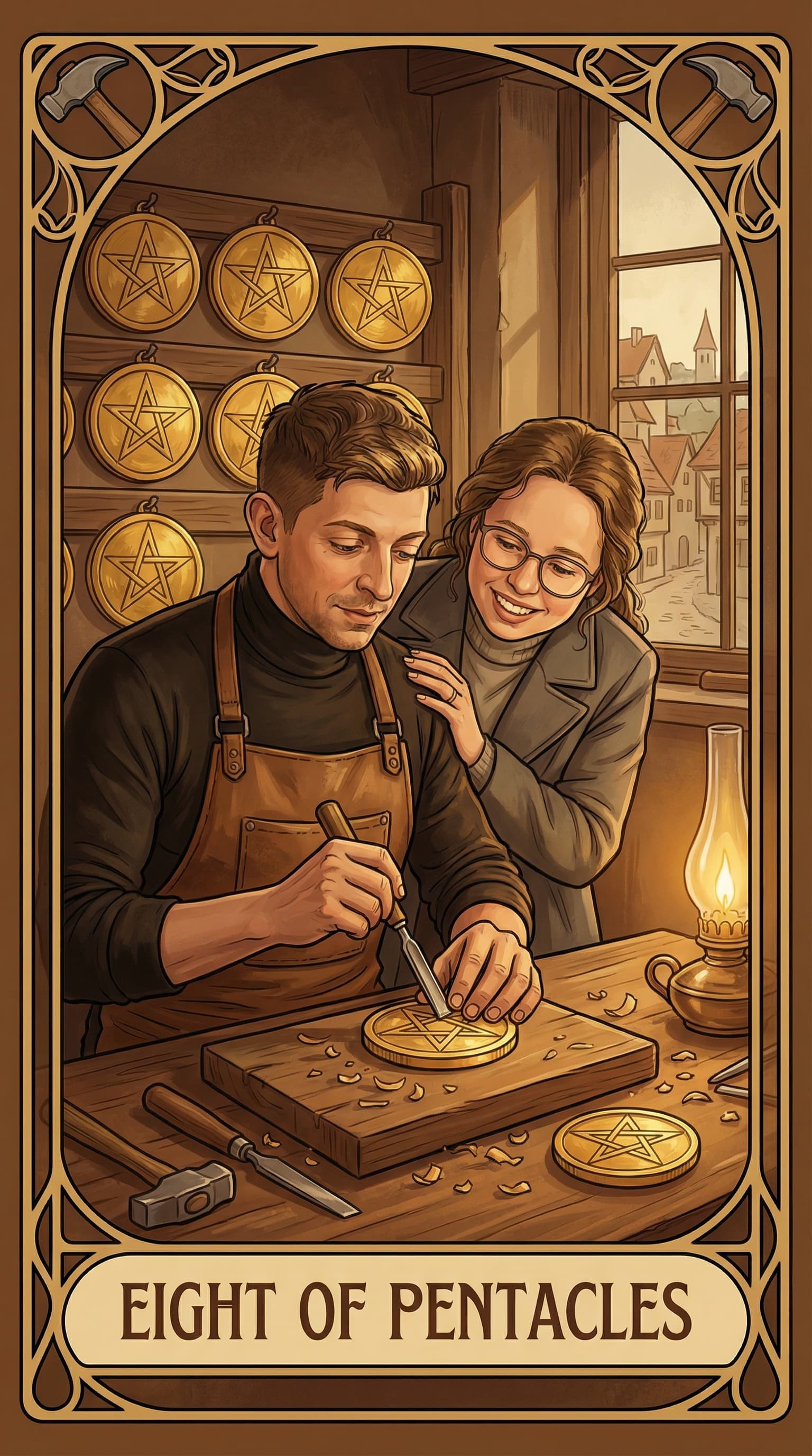 Lovers Tarot example 2