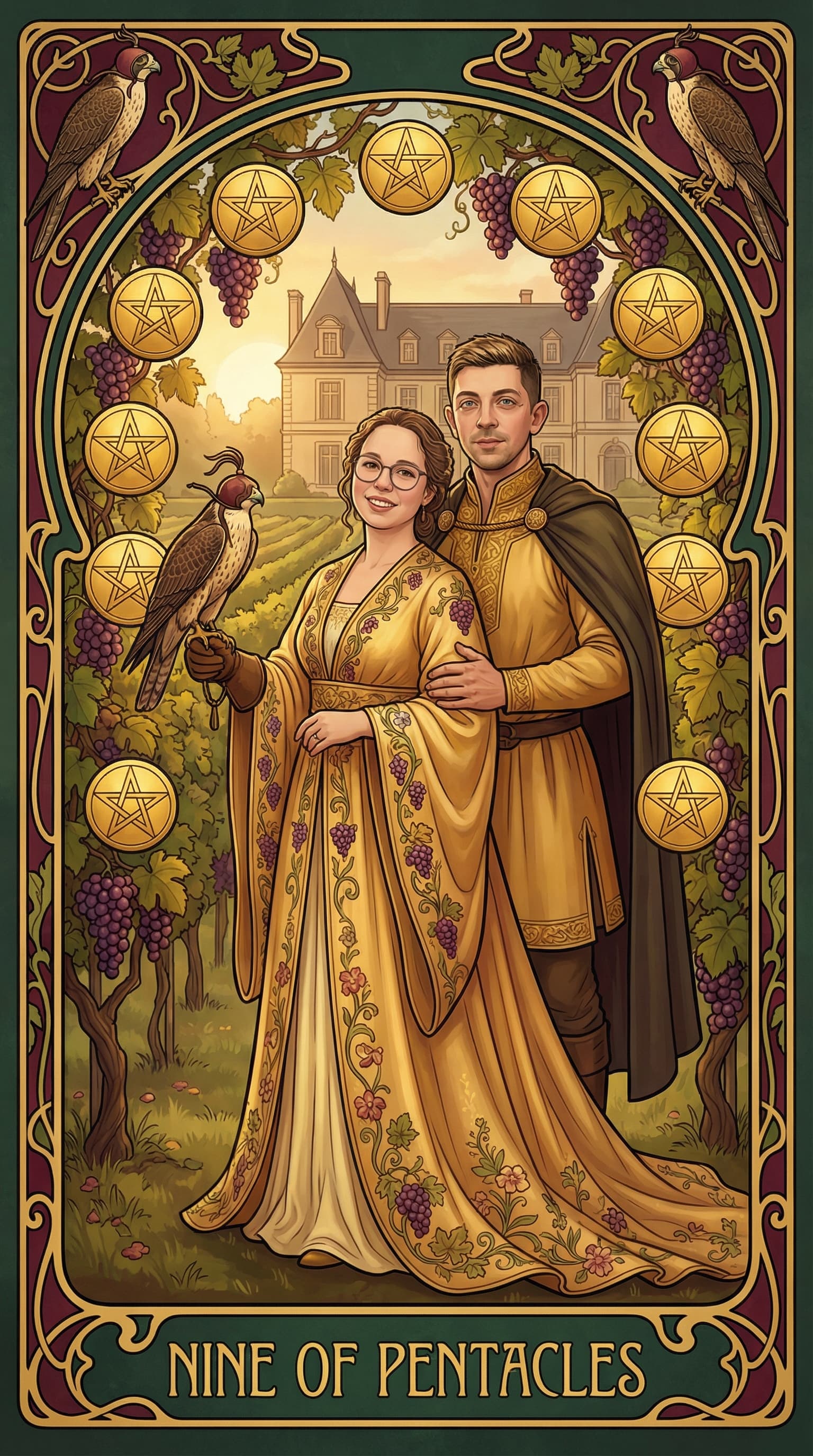 Lovers Tarot example 1