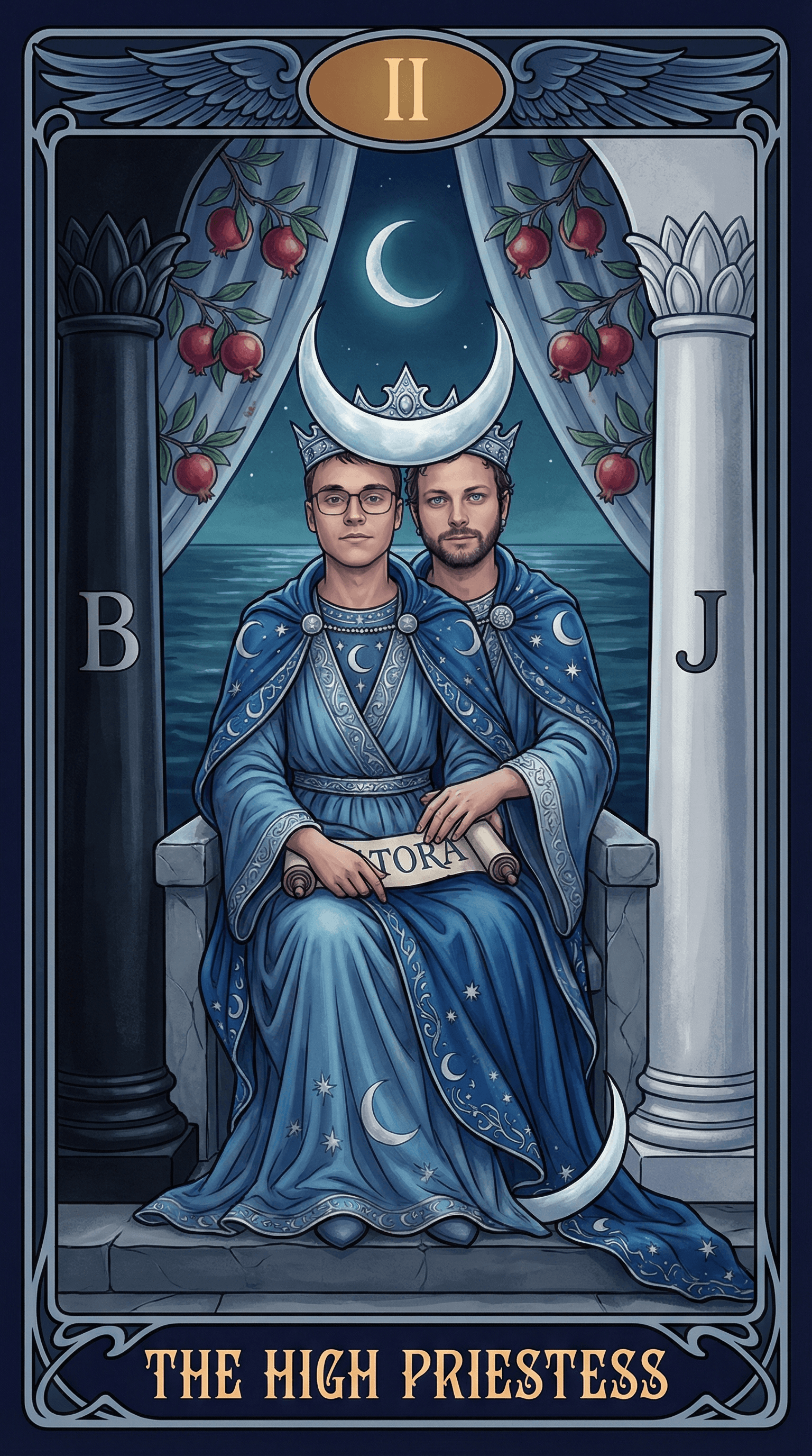 Lovers Tarot example 2