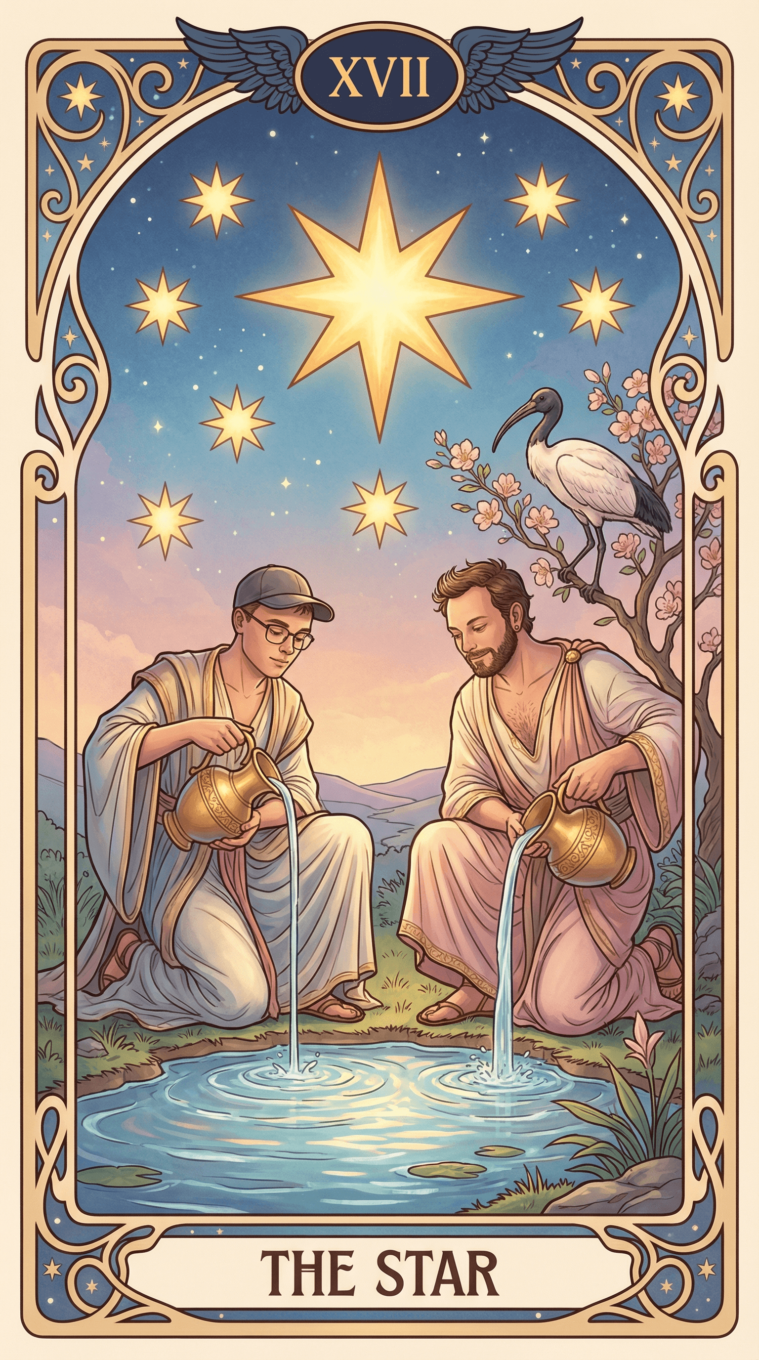 Liebes-Tarot example 1