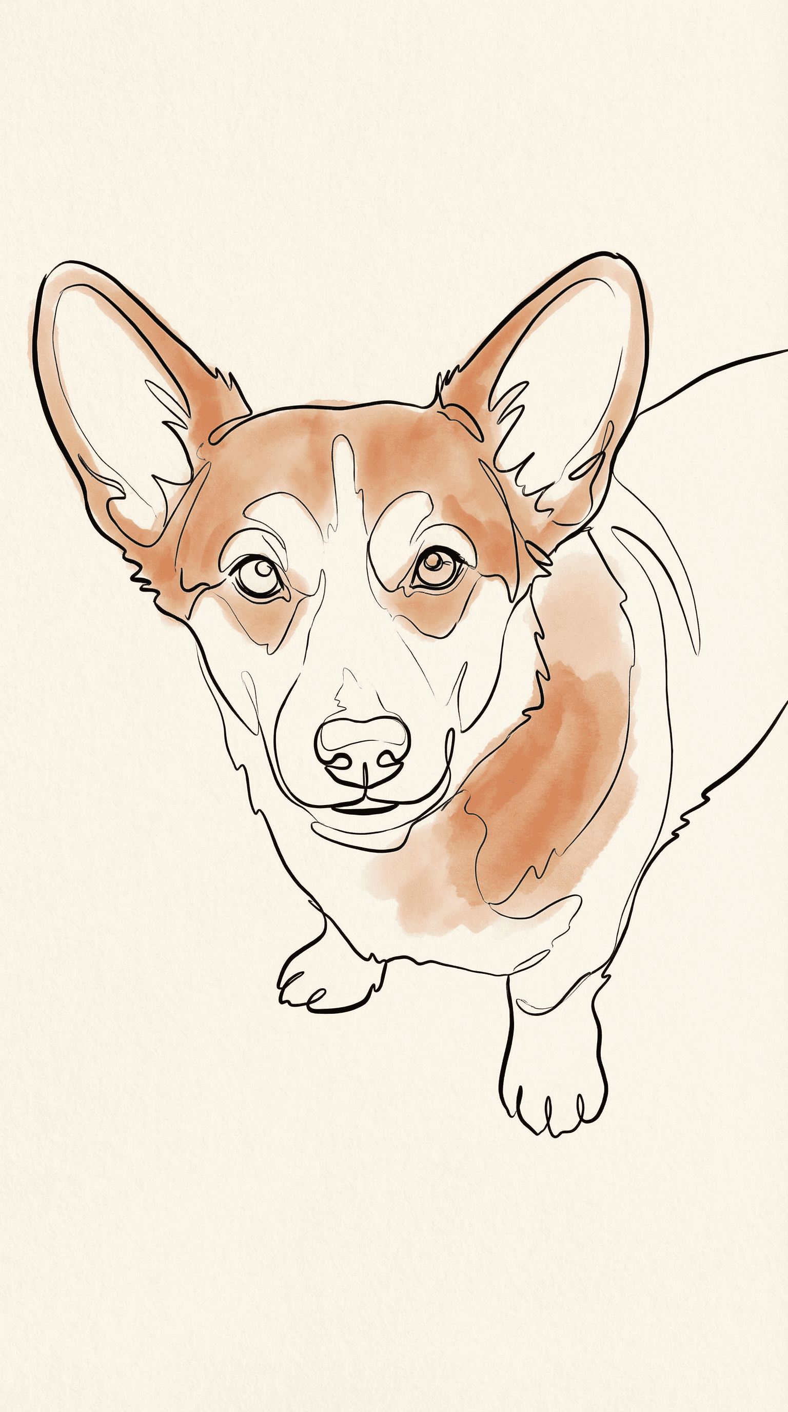 Pet Portrait Cards example 3