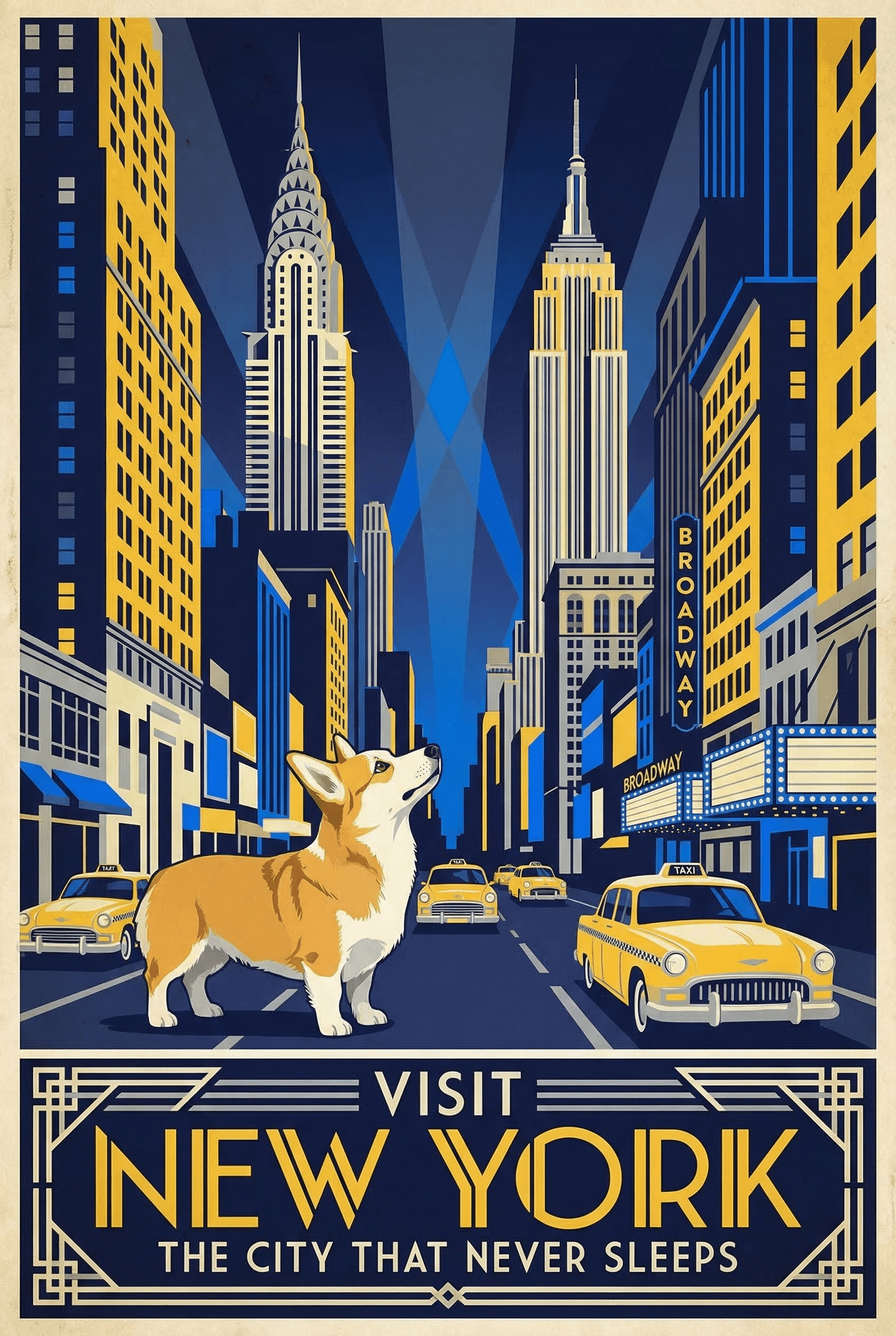 Vintage reiseplakater example 2