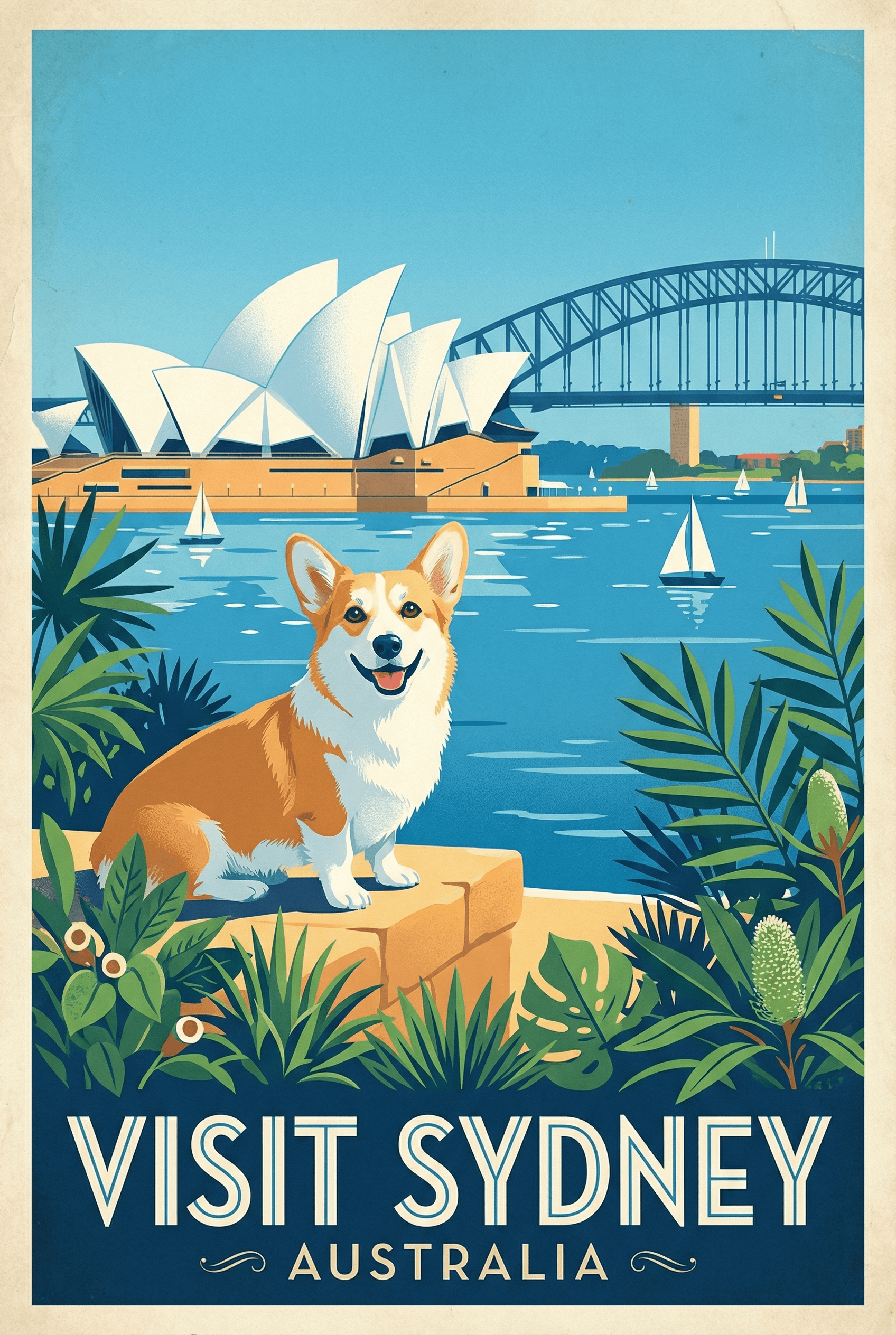 Vintage Travel Posters example 1