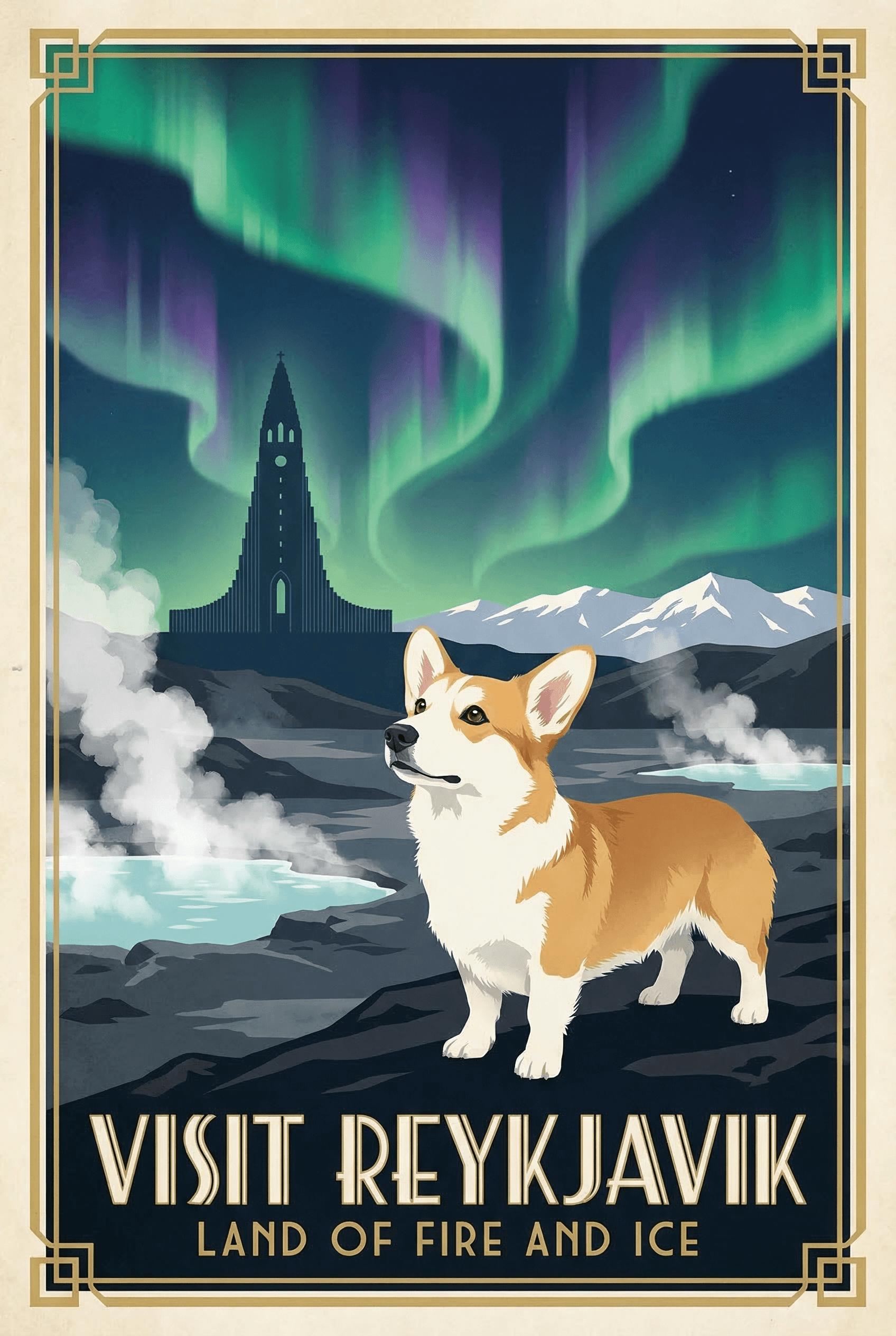 Vintage Travel Posters example 1