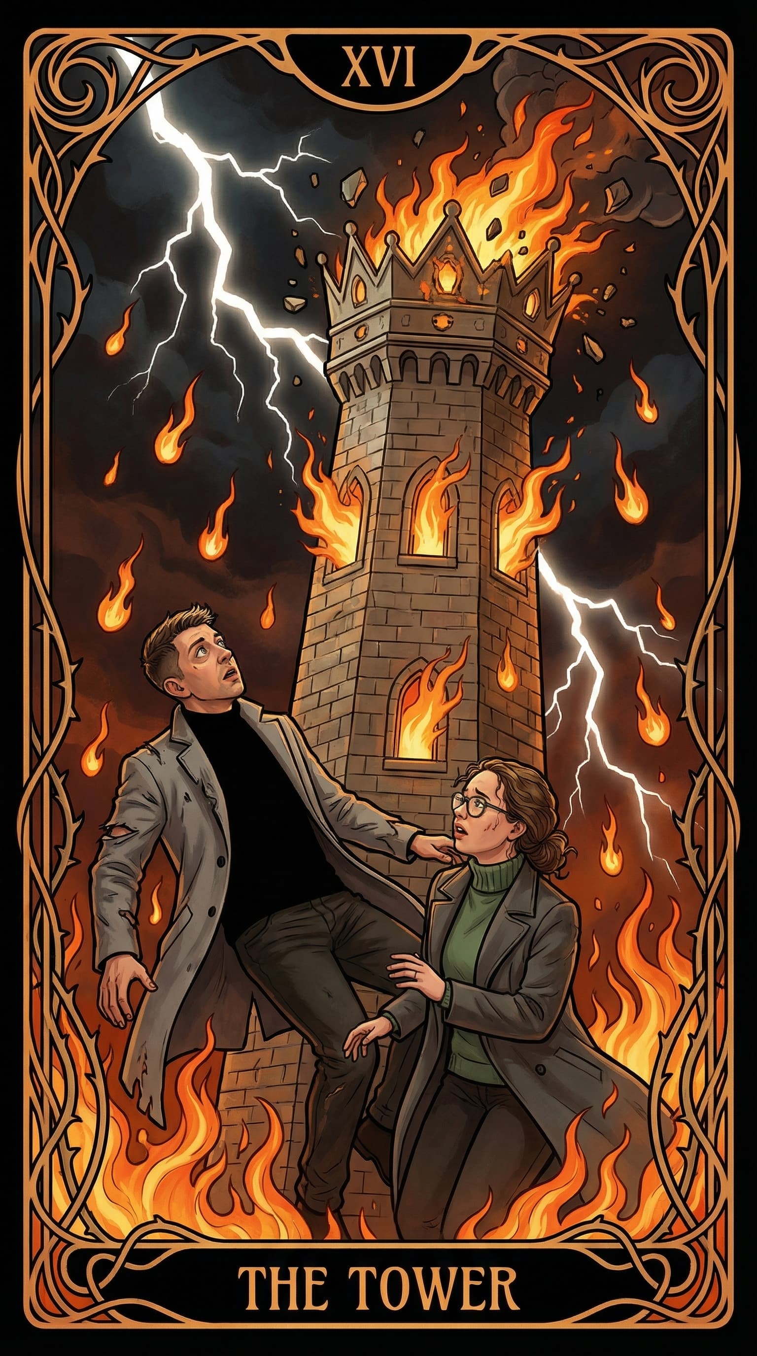 Lovers Tarot example 1