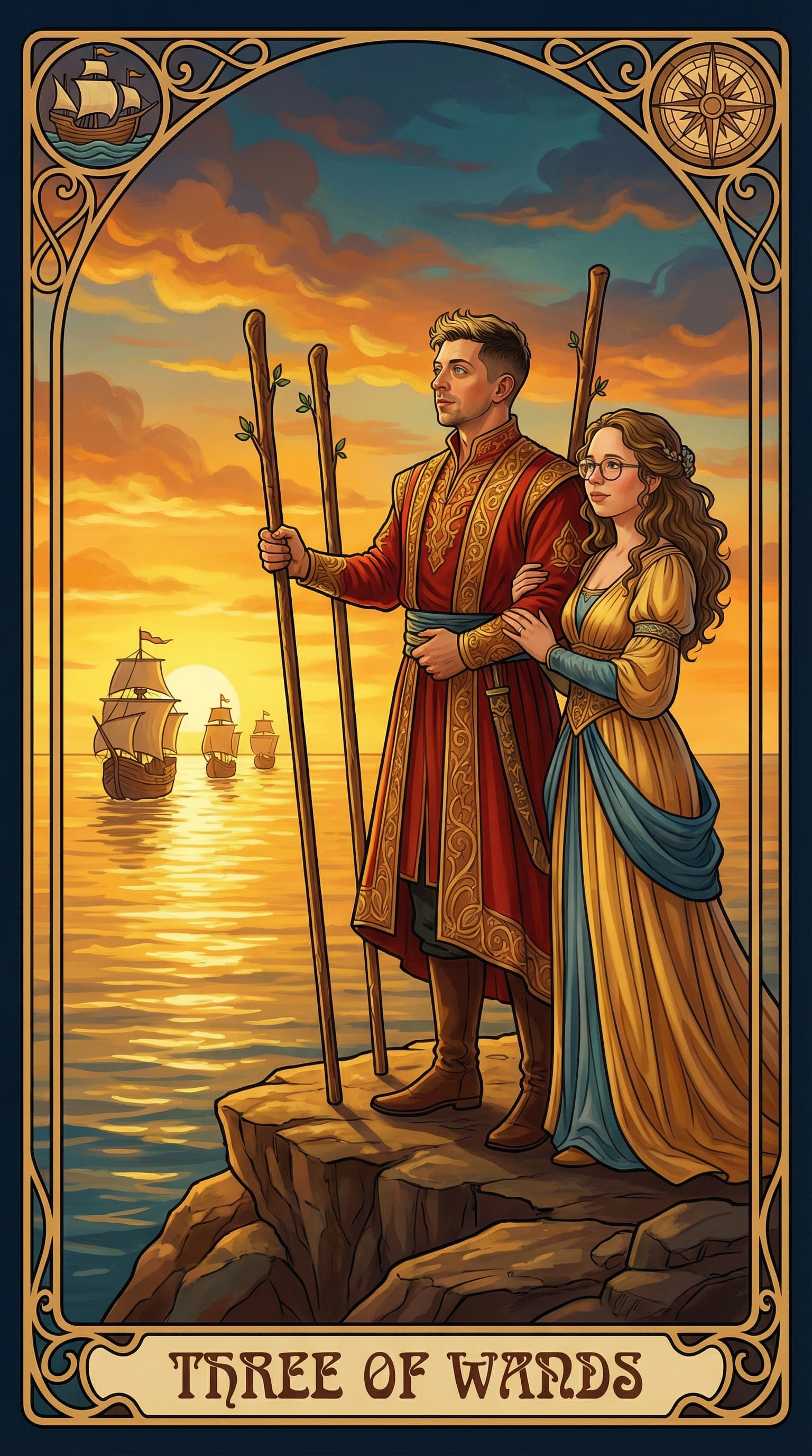 Lovers Tarot example 1