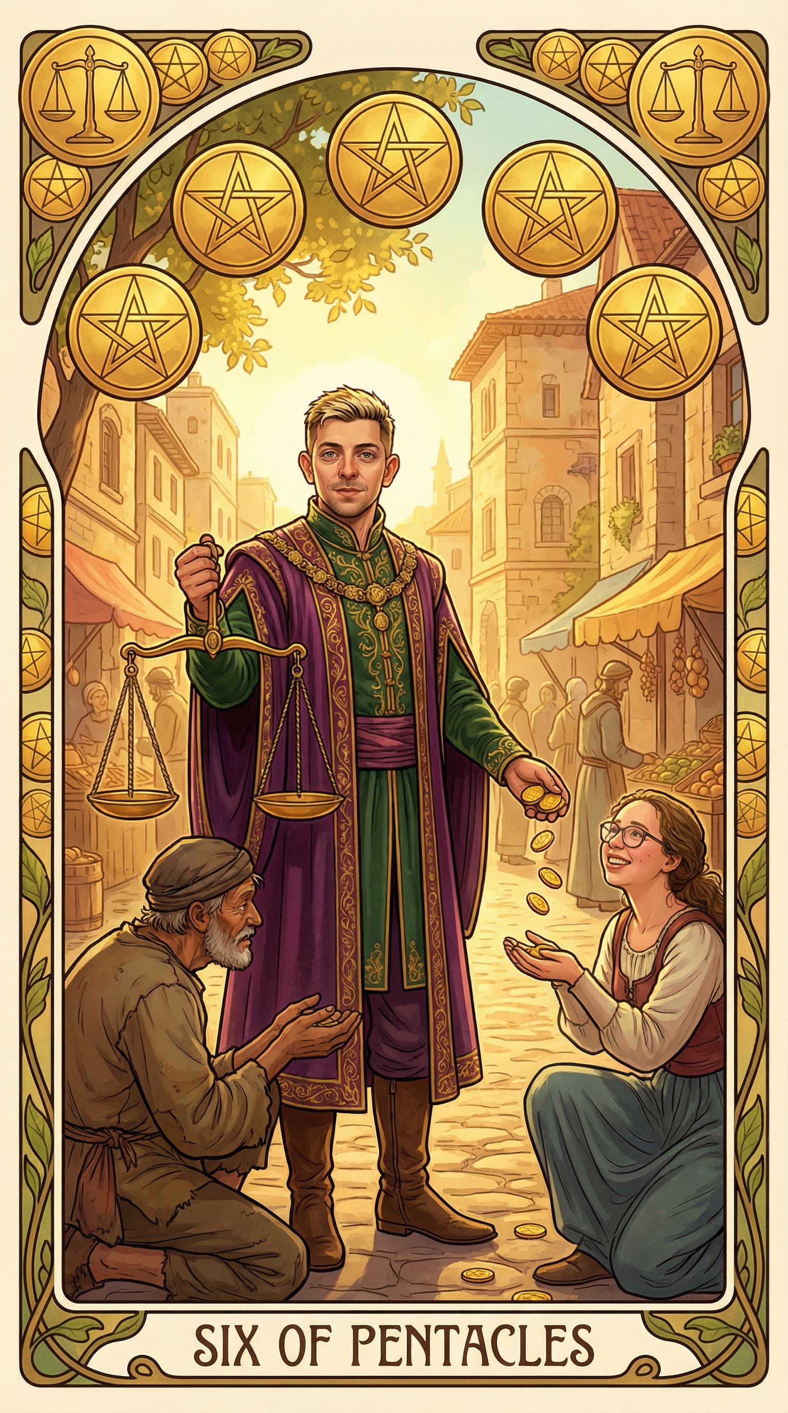 Lovers Tarot example 2