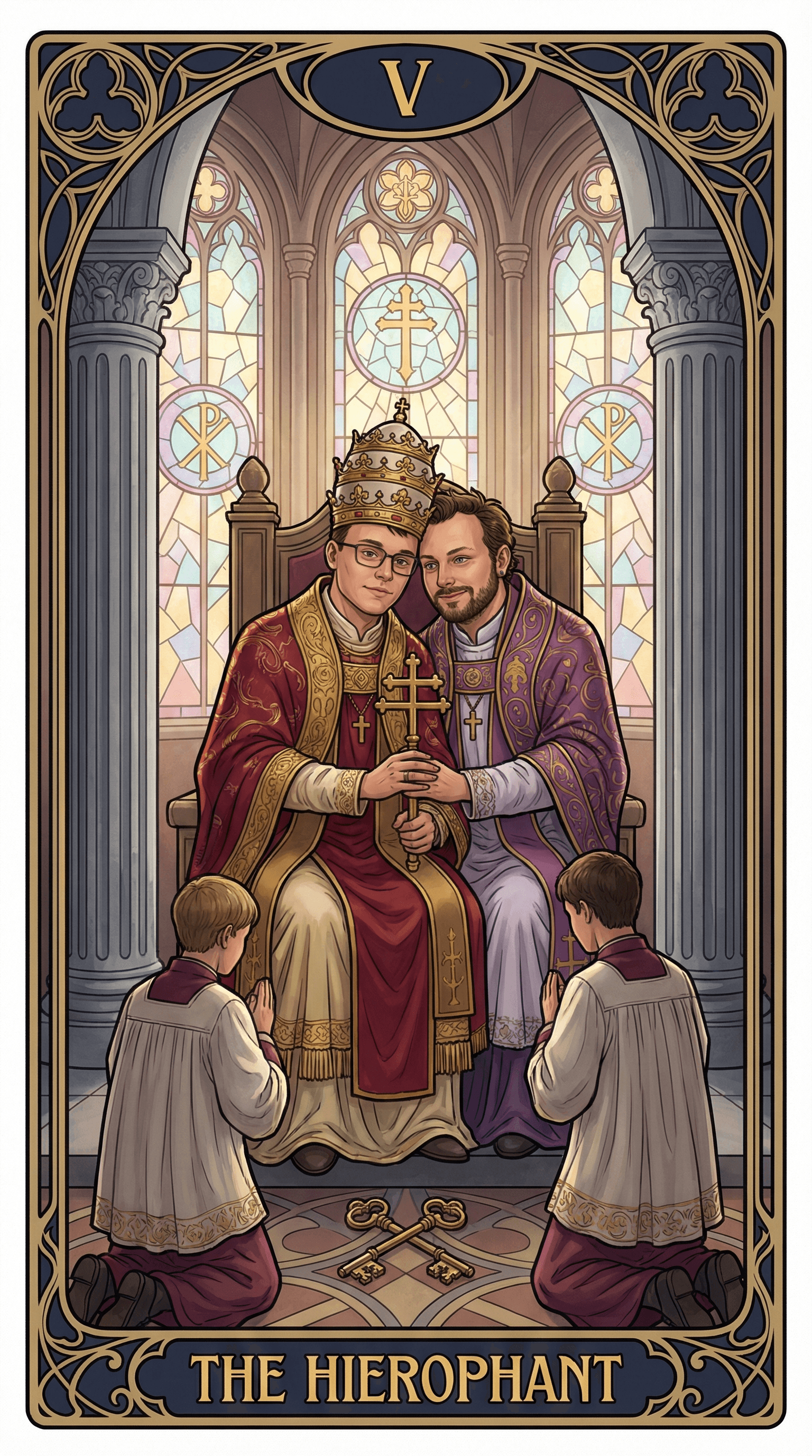 Lovers Tarot example 2
