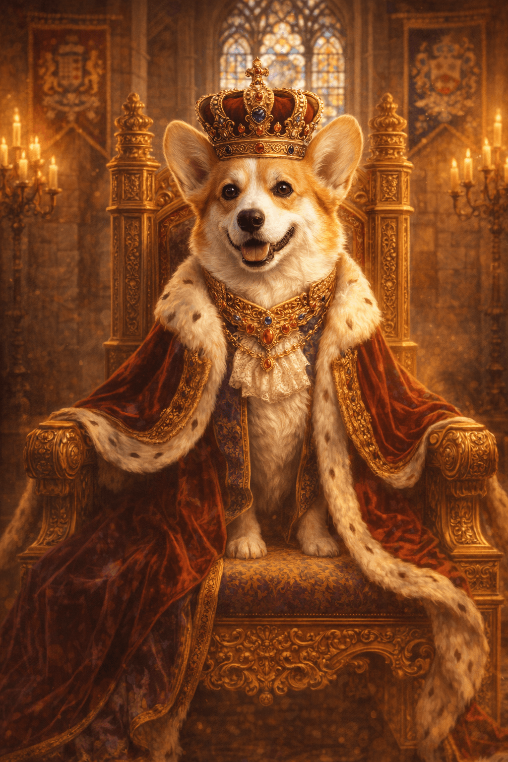 Pet Memorial Portrait example 1