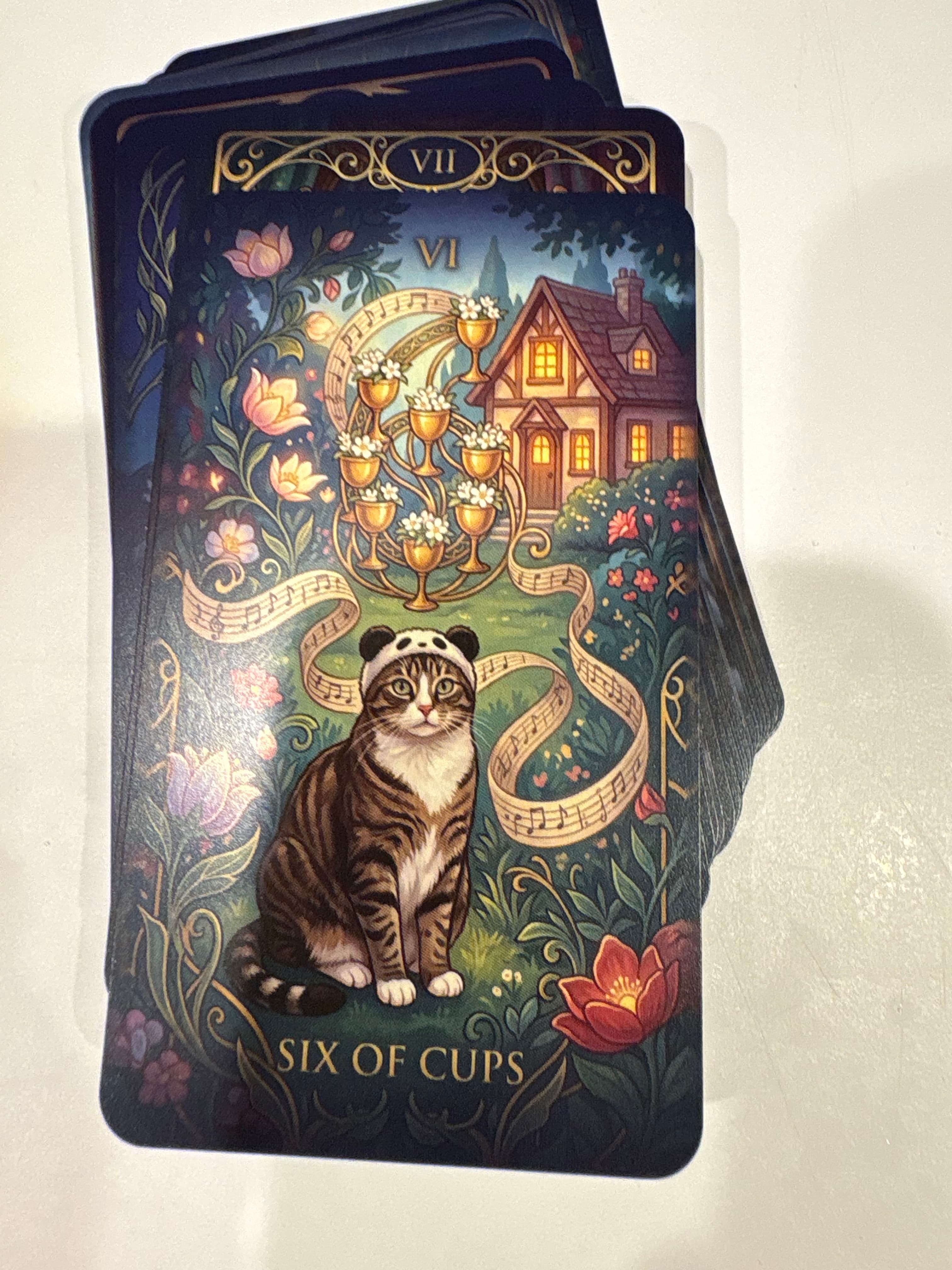 A customer's photo of their printed deck