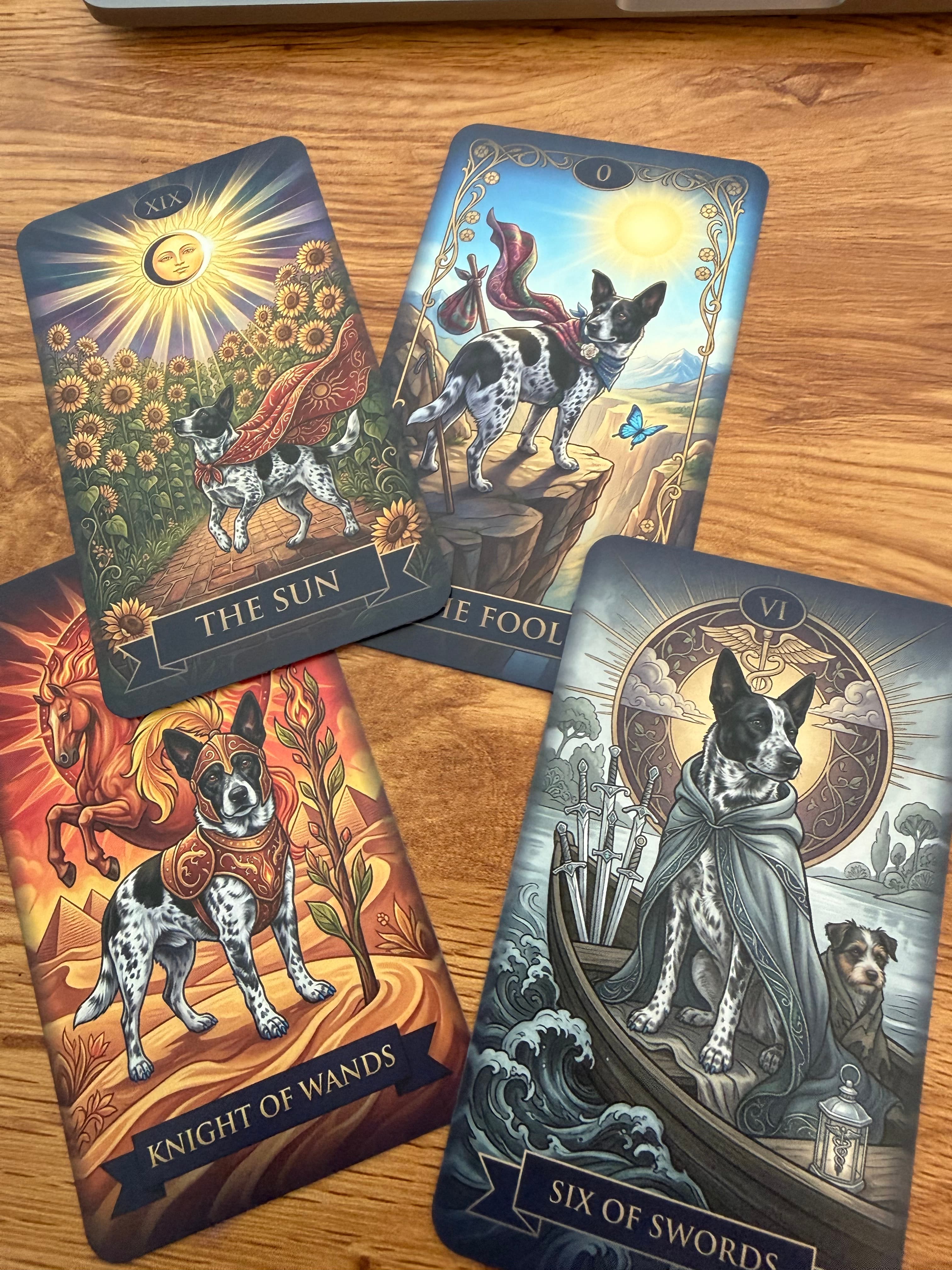 A customer's photo of their printed deck