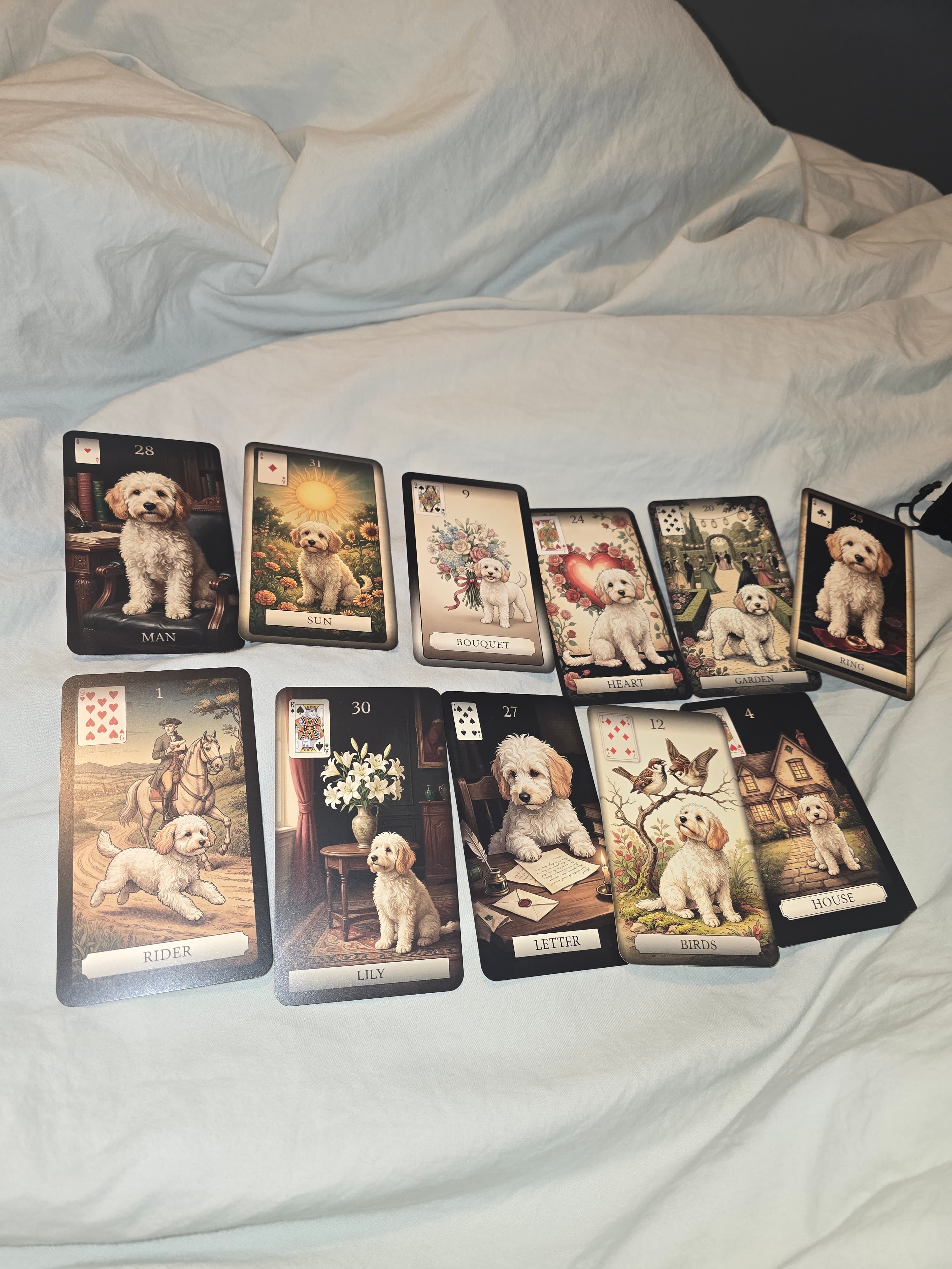 A customer's photo of their printed deck