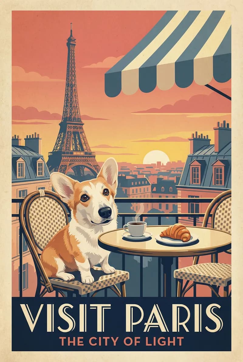 City Pet Poster example 1