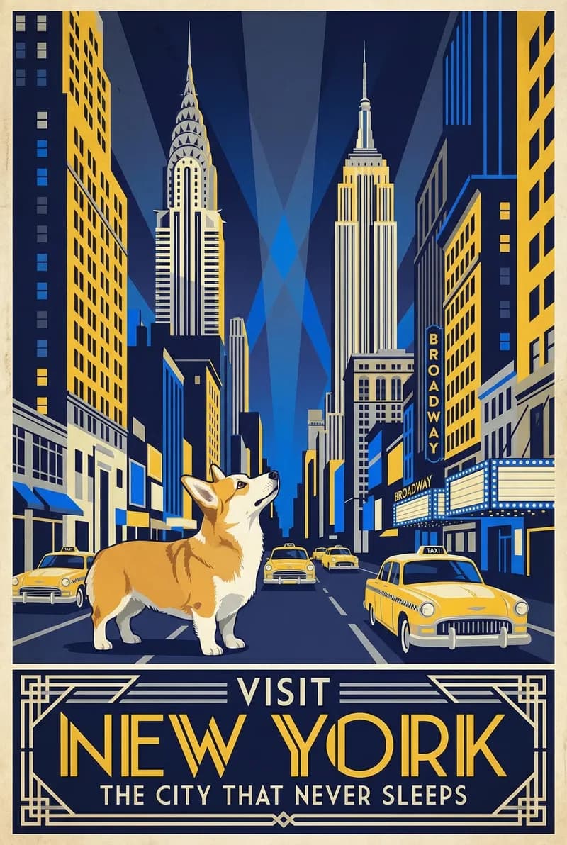 City Pet Poster example 2